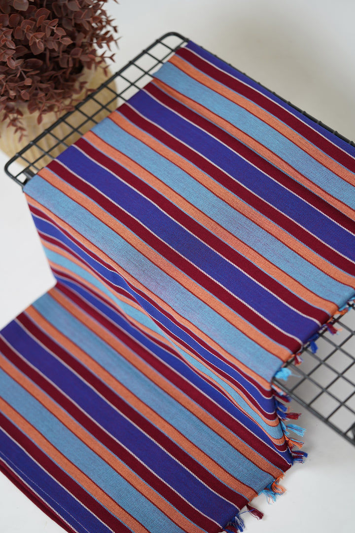Chennimalai Handloom Ultra Soft Bamboo Towel Tropical Stripe