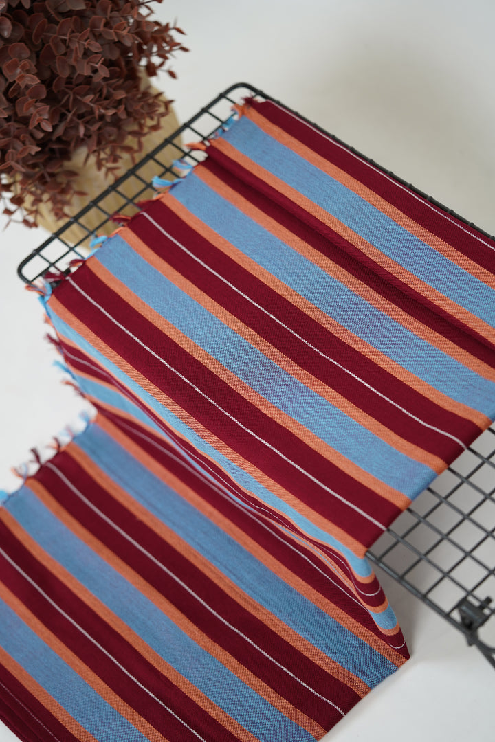 Chennimalai Handloom Ultra Soft Bamboo Towel Twilight Stripe