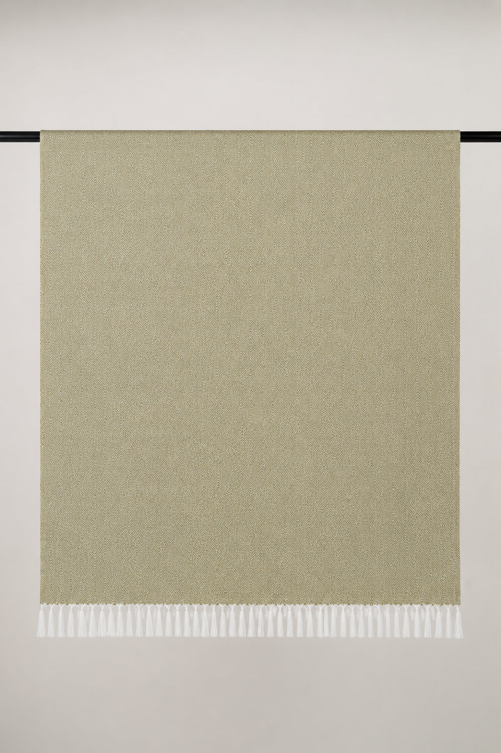 Chennimalai Handloom soft Diamond weave towel Olive Grove
