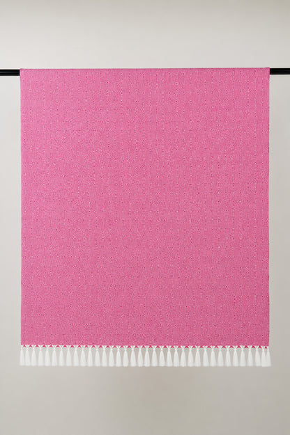 Chennimalai Handloom soft Diamond weave towel Rose Blush
