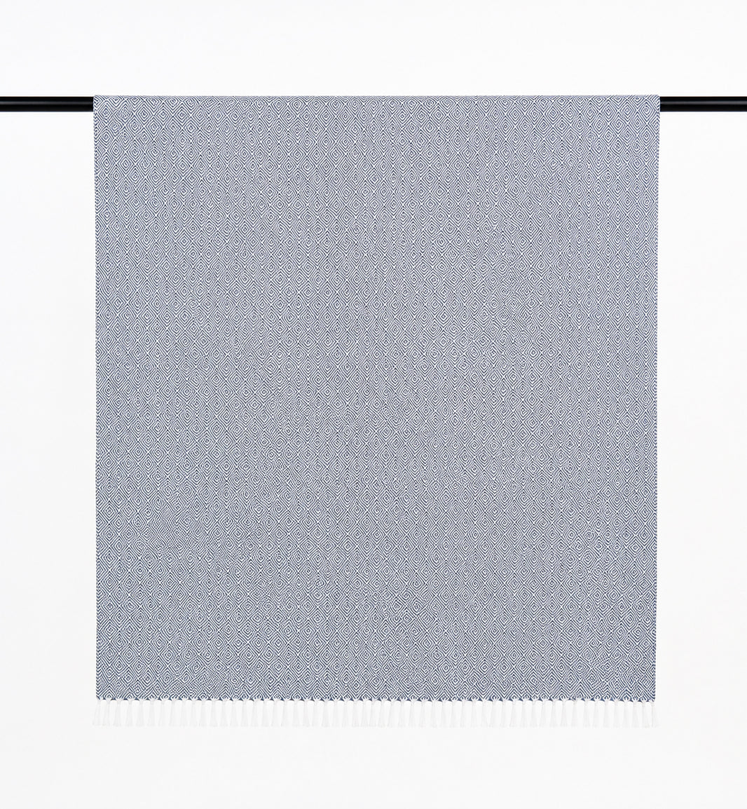 Chennimalai Handloom soft Diamond weave towel Blue