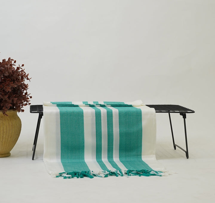 Chennimalai Handloom Ultra Soft Bamboo Towel Green