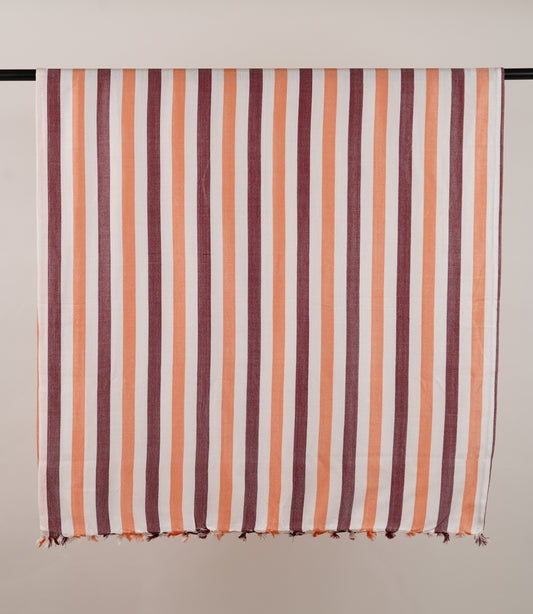 Chennimalai Handloom Ultra Soft Bamboo Towel Coral Mocha