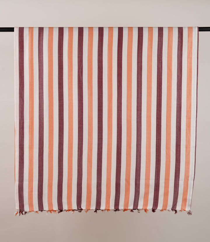 Chennimalai Handloom Ultra Soft Bamboo Towel Coral Mocha