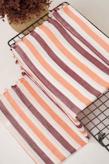 Chennimalai Handloom Ultra Soft Bamboo Towel Coral Mocha