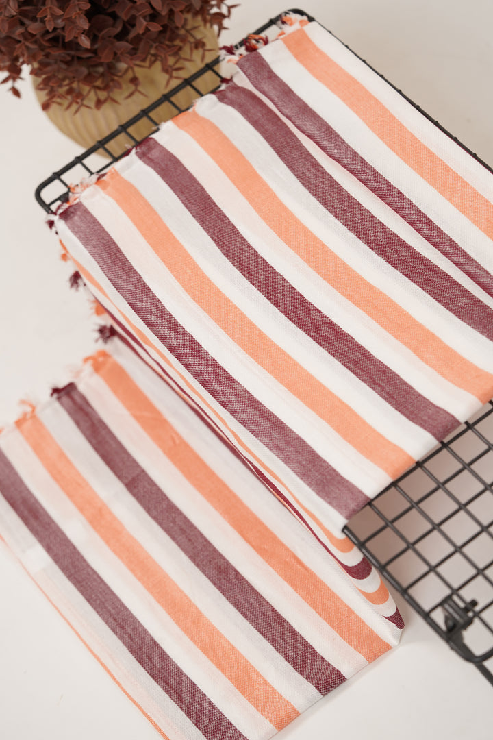 Chennimalai Handloom Ultra Soft Bamboo Towel Coral Mocha