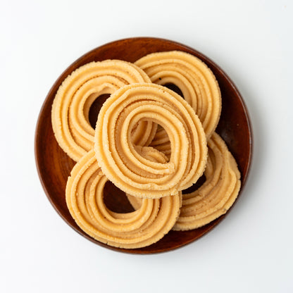 Karaikudi Pirandai Murukku (Veldt Grape Murukku)