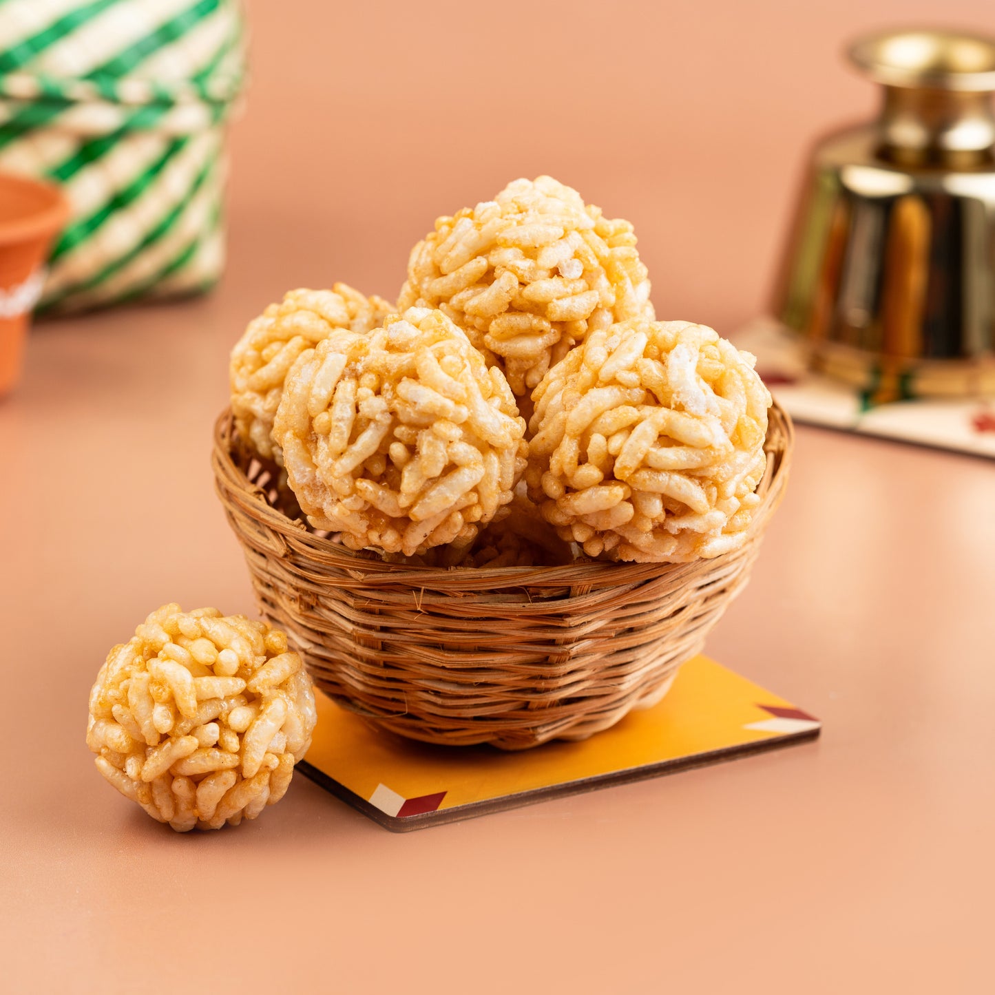 Thalavadi Pori Urundai (Puffed Rice Balls)