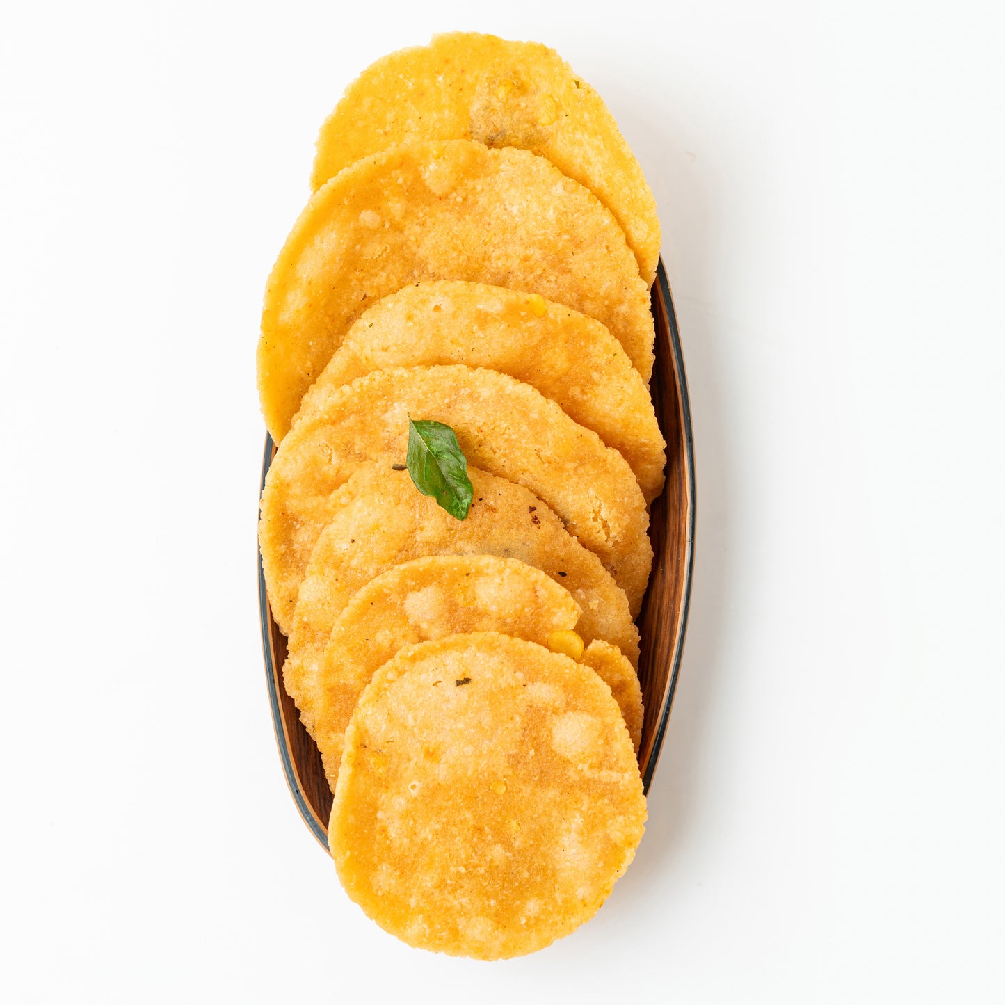Karuveppilai Thattai (Curry Leaf Crisps)