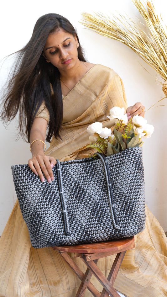 Grey & Black Large Size Baskets
