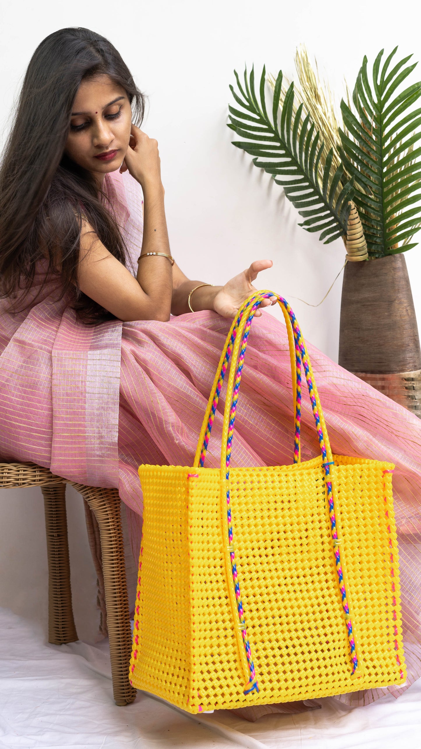Yellow Box Type Basket
