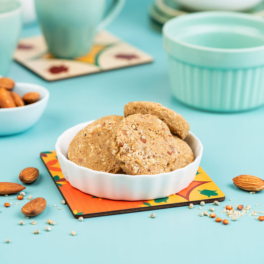 Mixed Millet Almonds Cookies