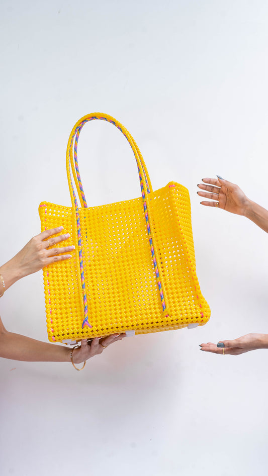 Yellow Box Type Basket