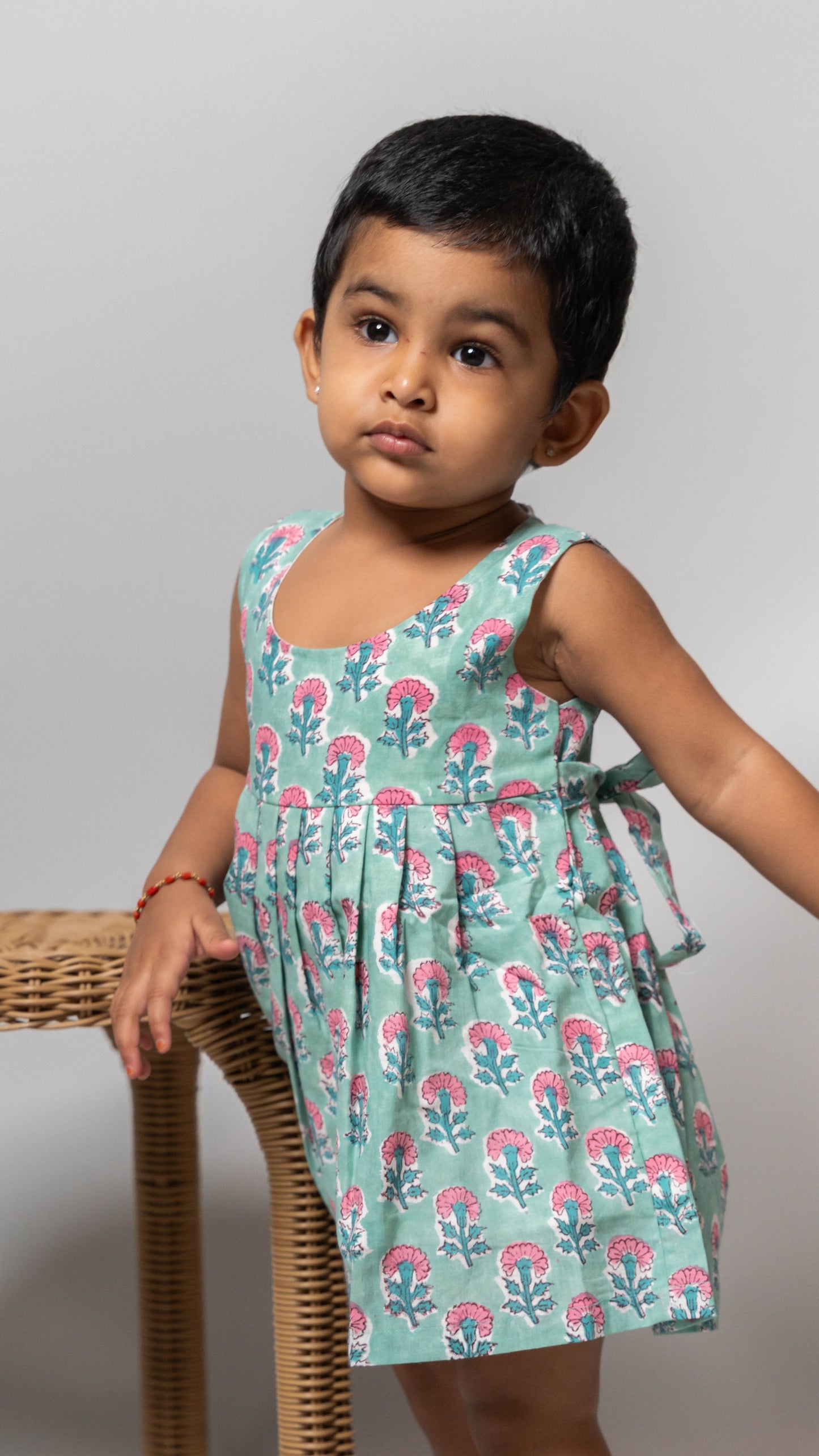 Light Blue Cotton Dress