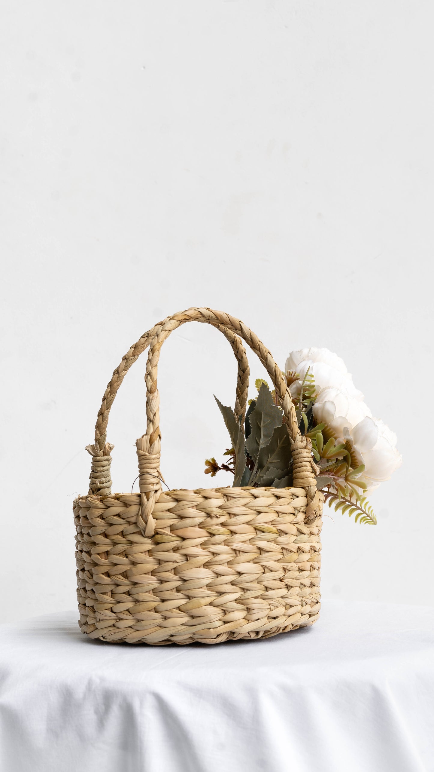 Gift Hamper Basket Round