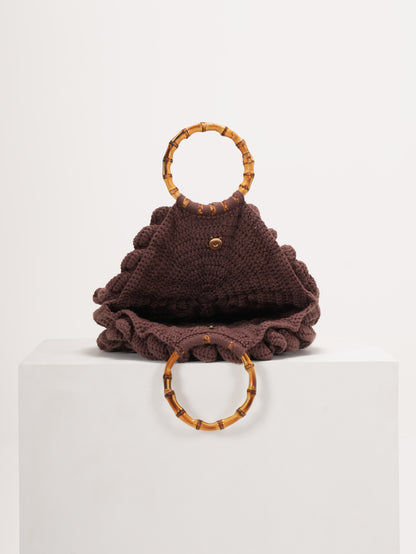 Brown Crochet Bag