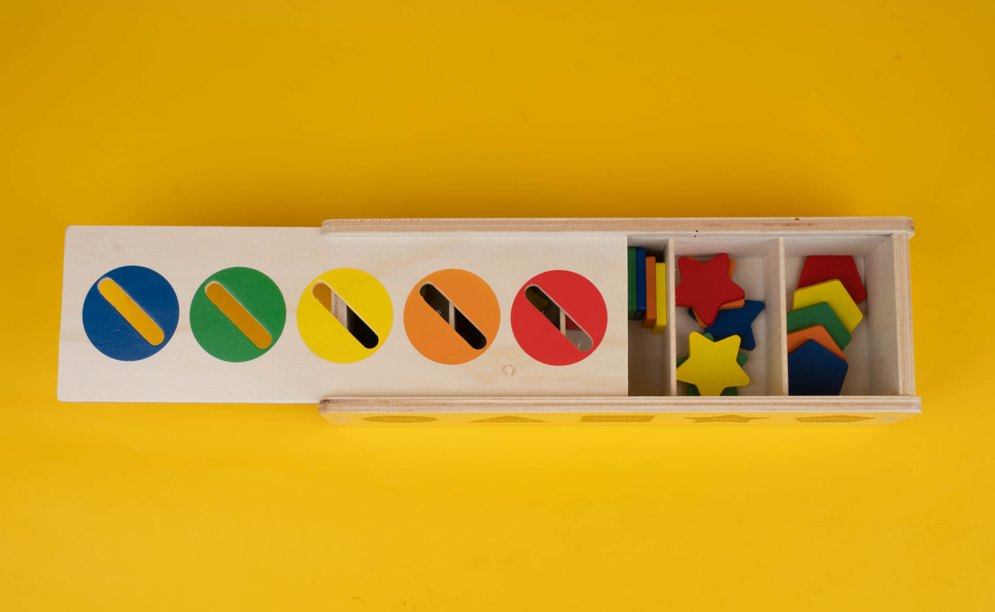 Wooden Sorting Box