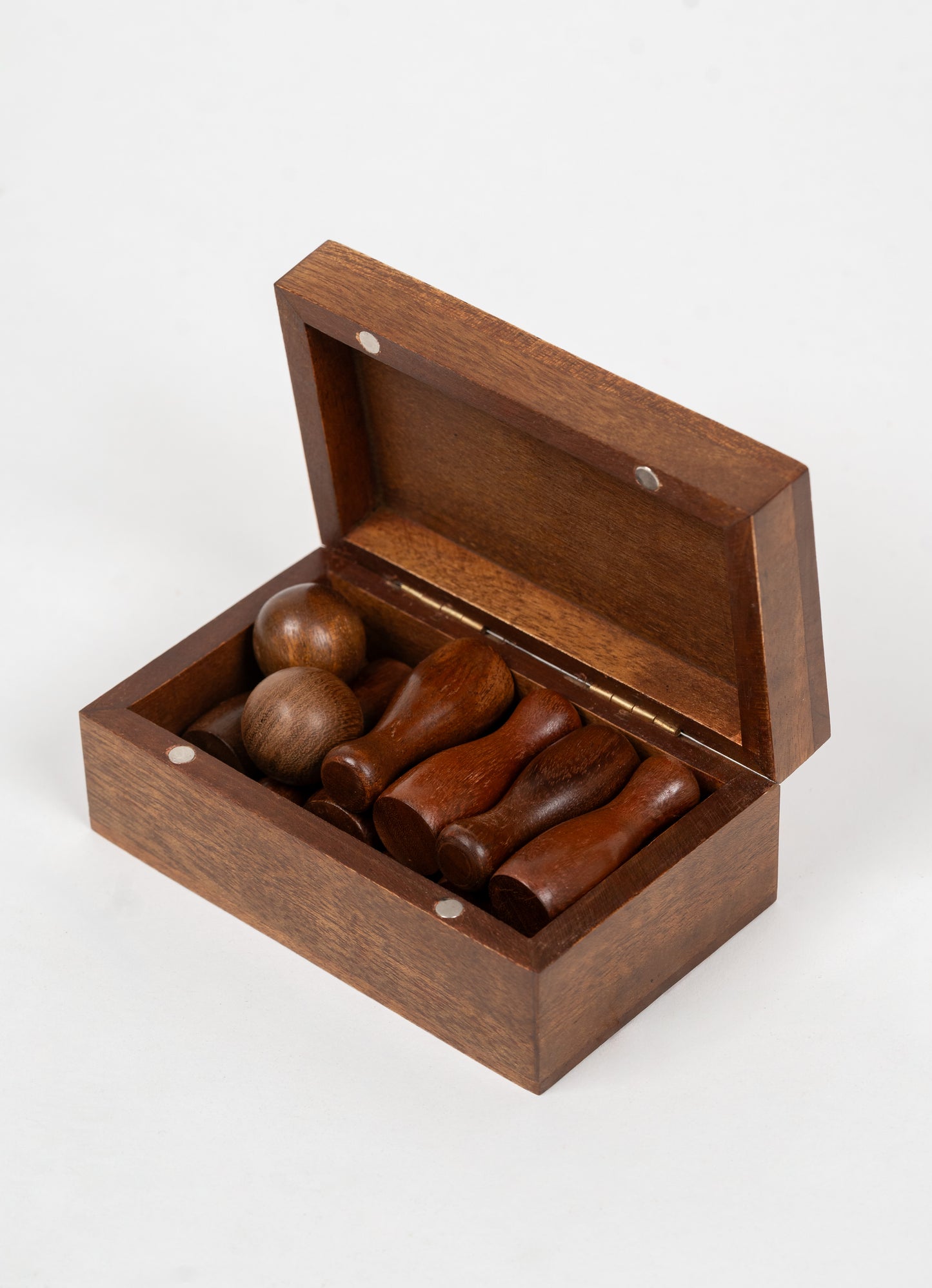 Wooden Mini Bowling Game