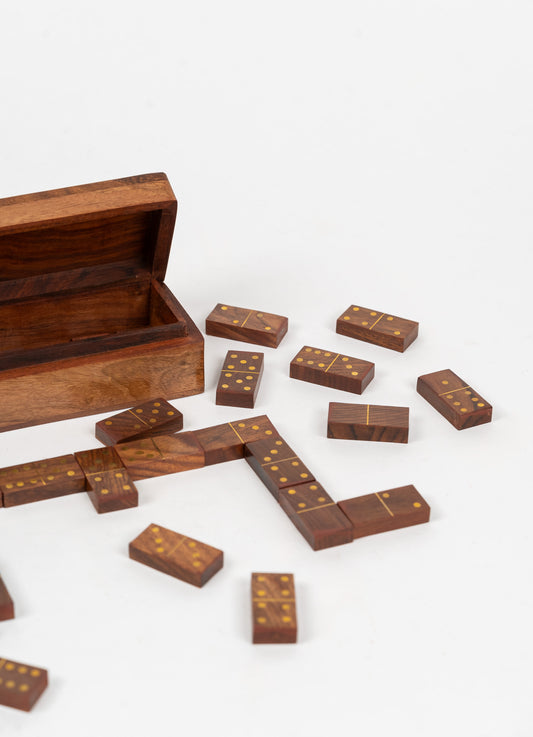 Wooden Domino Set