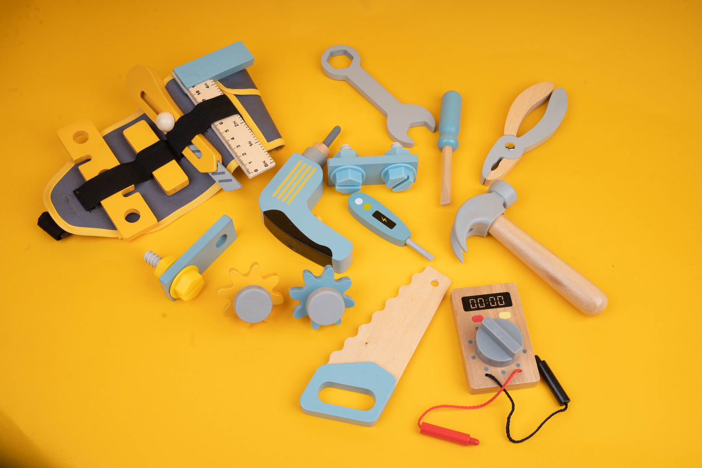 Montessori Wooden Tool Set