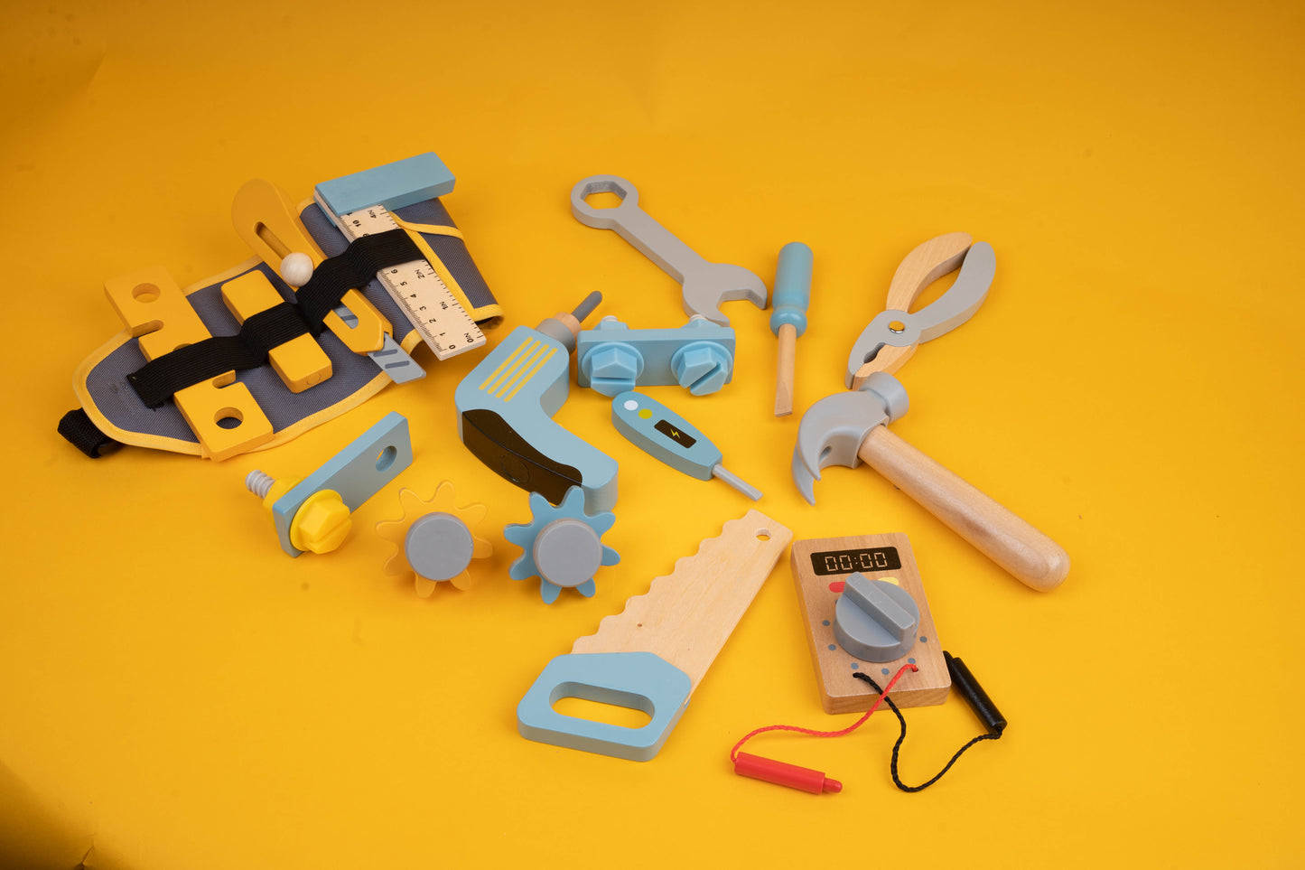 Montessori Wooden Tool Set