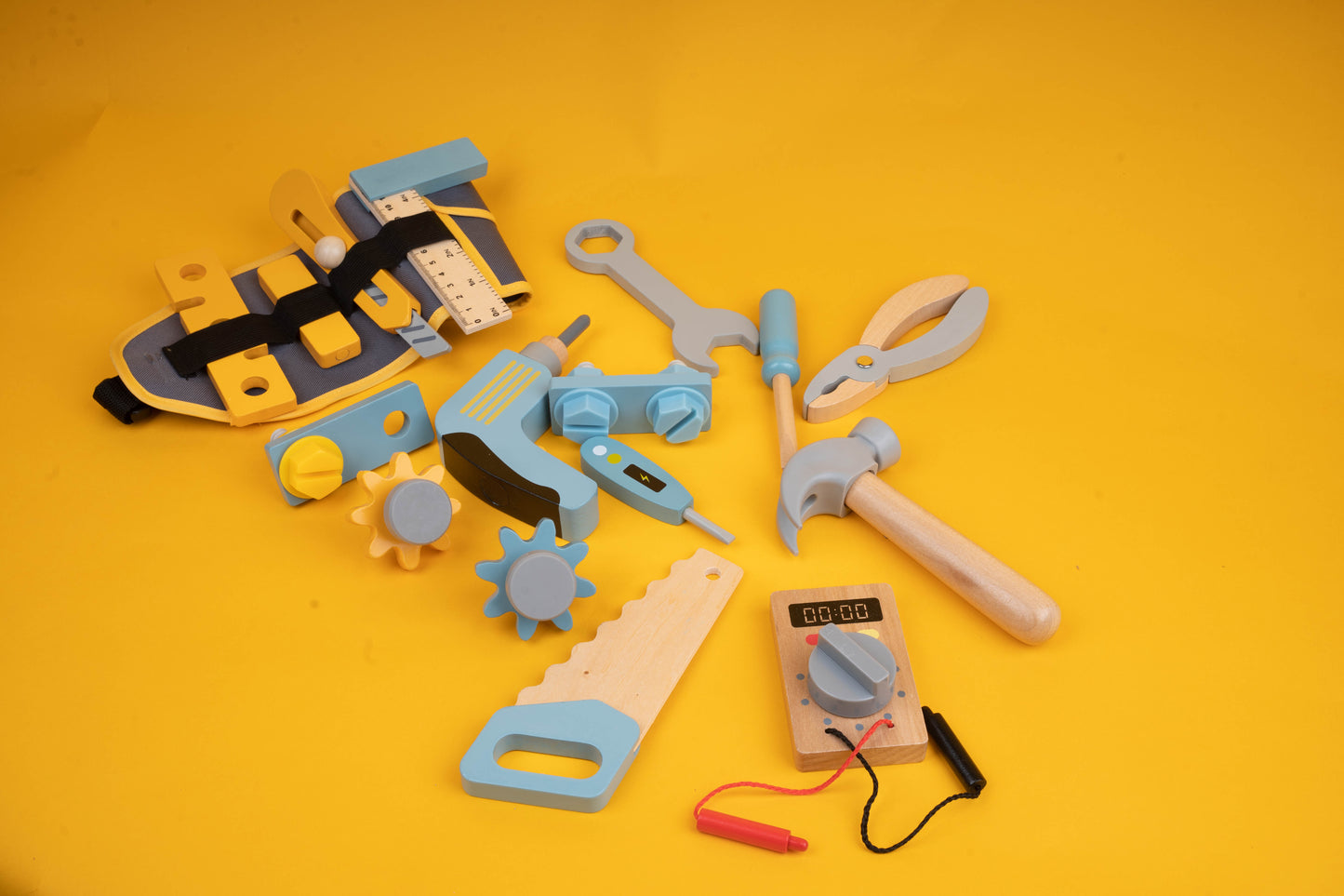 Montessori Wooden Tool Set
