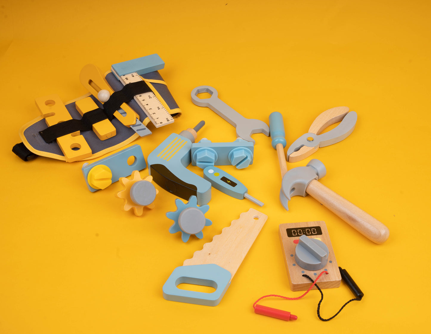 Montessori Wooden Tool Set