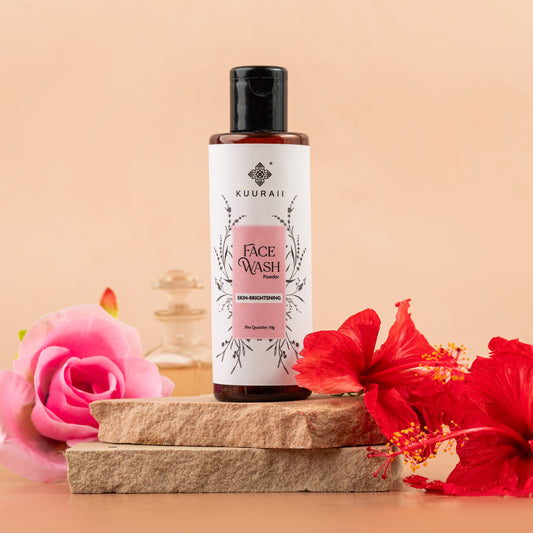 Skin-Brightening Face Wash Powder