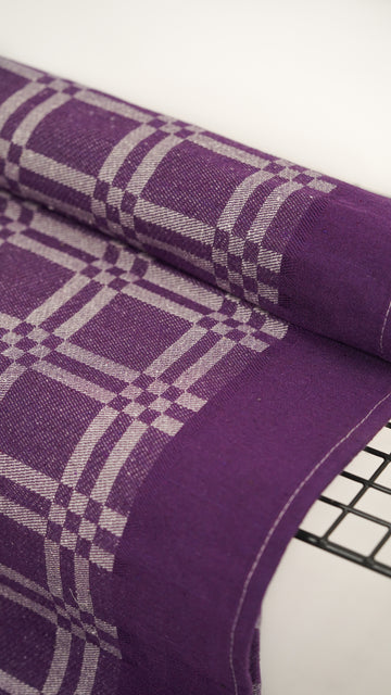 Niral Chennimalai Bedsheet - Purple