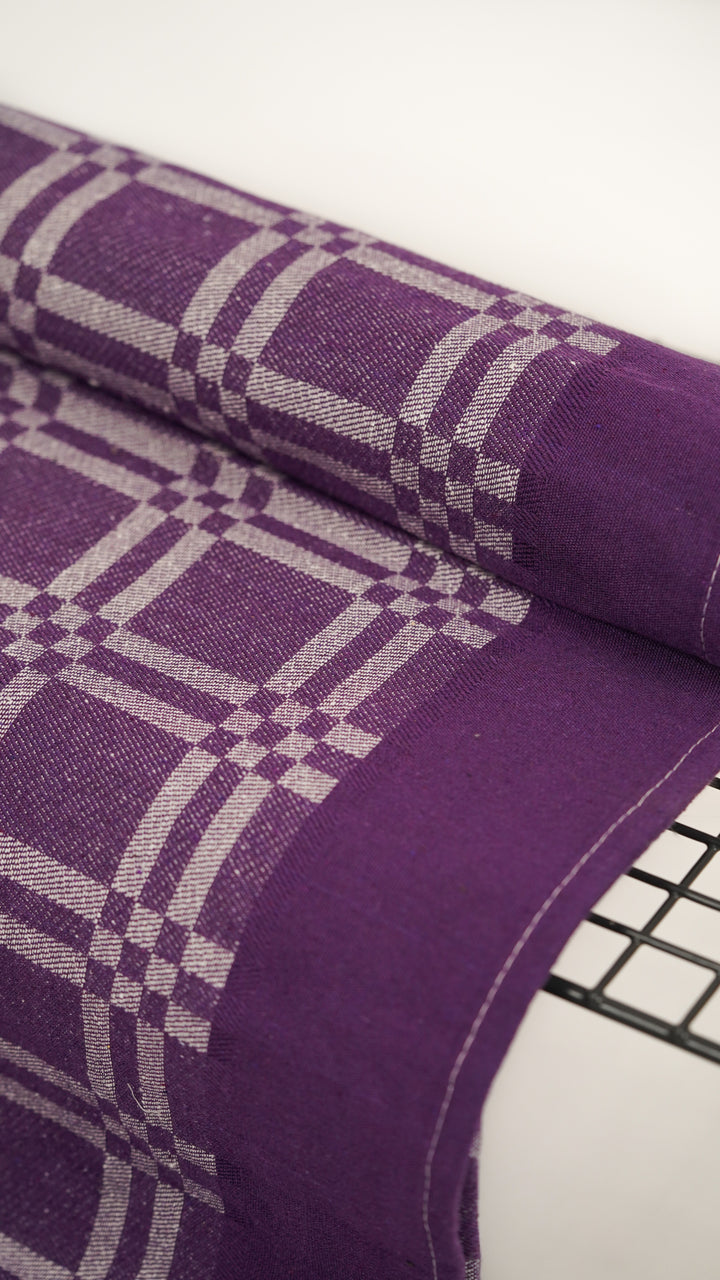 Niral Chennimalai Bedsheet - Purple