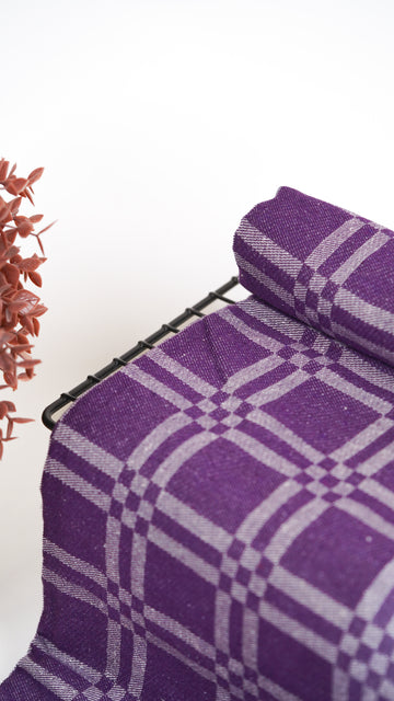 Niral Chennimalai Bedsheet - Purple