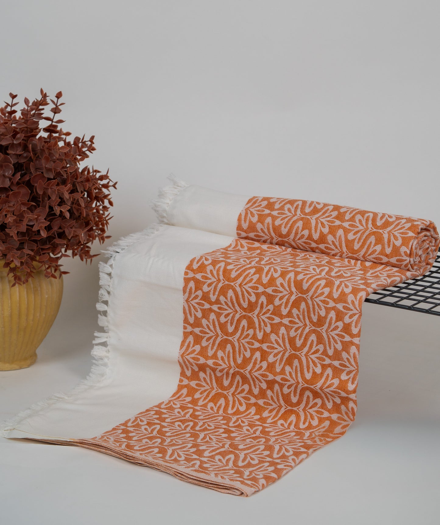 Botanical Bloom Lovely Chennimalai Bedsheet