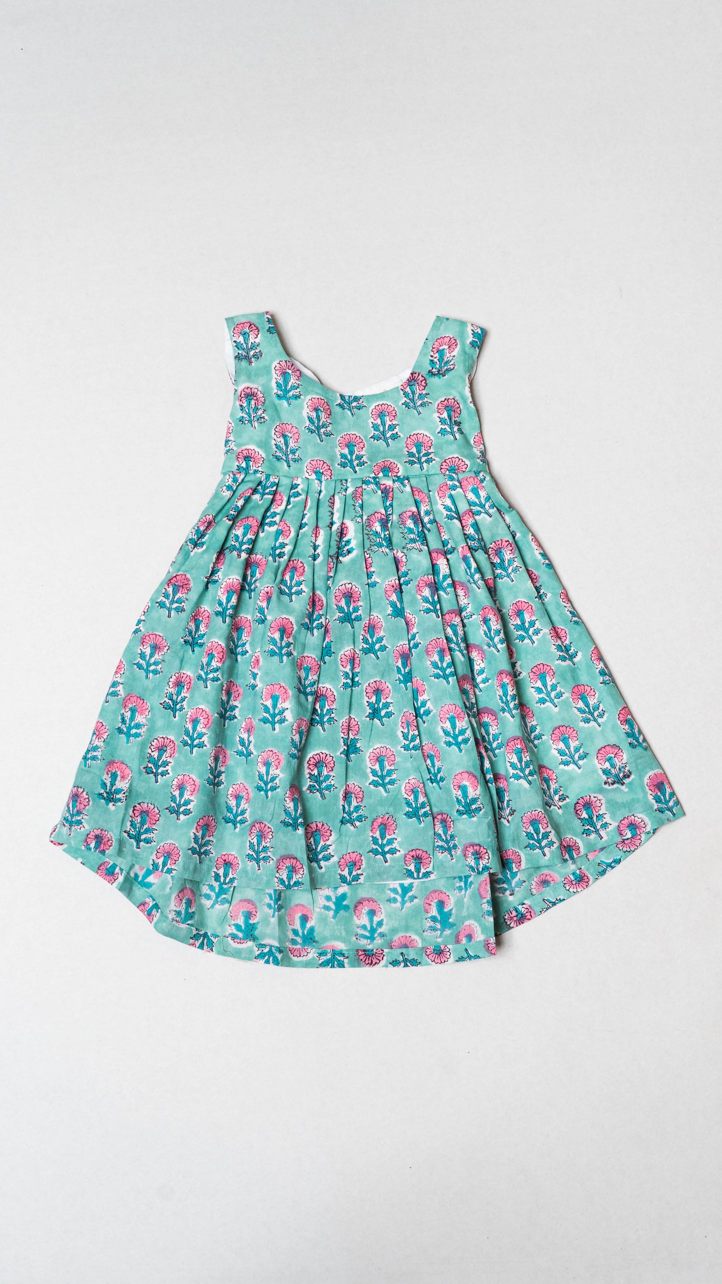 Light Blue Cotton Dress