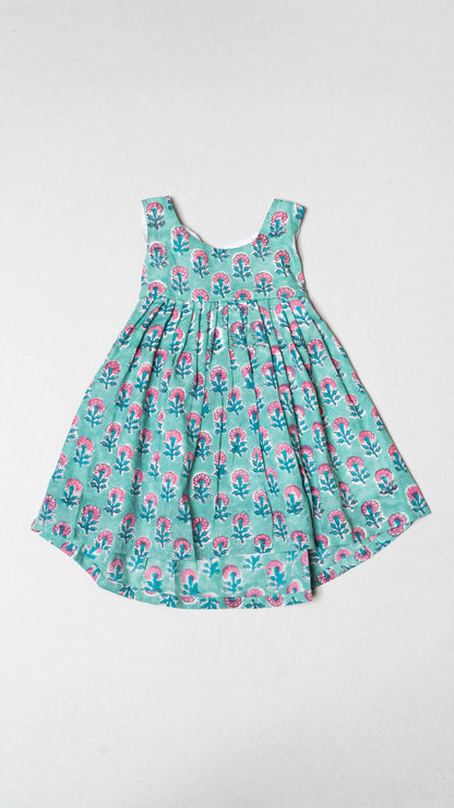Light Blue Cotton Dress