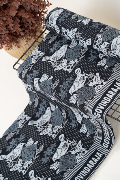 G. Raja Chennimalai Bed Sheet Blue Bird
