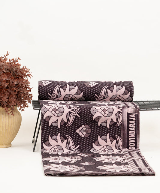 G. Raja Chennimalai Bed Sheet Vintage Floral