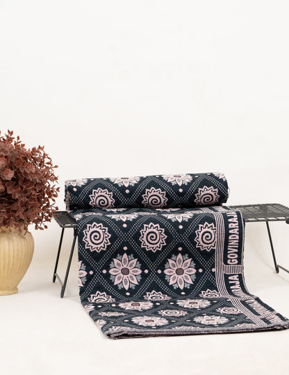 G. Raja Chennimalai Bed Sheet Midnight Garden