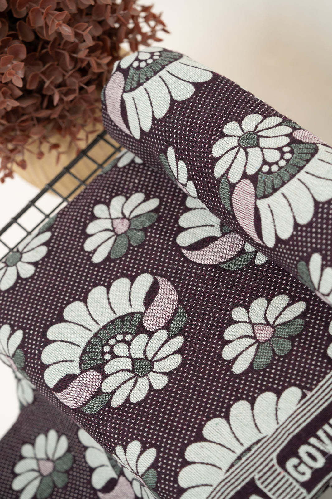 G. Raja Chennimalai Bed Sheet Soft Grey