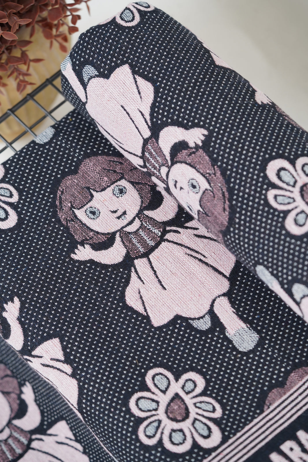 G. Raja Chennimalai Bedsheet Blue Dora