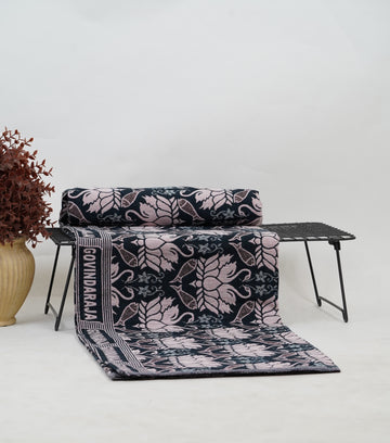 G. Raja Chennimalai Bedsheet Blue swan