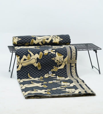 G. Raja Chennimalai Bedsheet Tom & Jerry Black