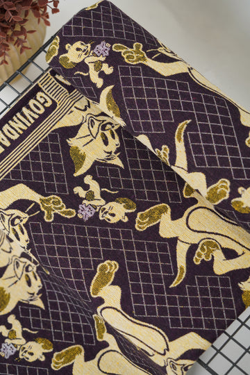 G. Raja Chennimalai Bedsheet Tom & Jerry Maroon