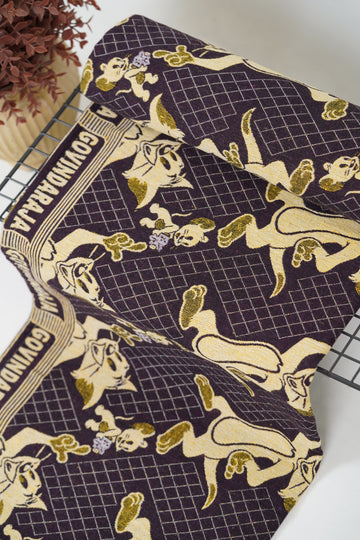 G. Raja Chennimalai Bedsheet Tom & Jerry Maroon