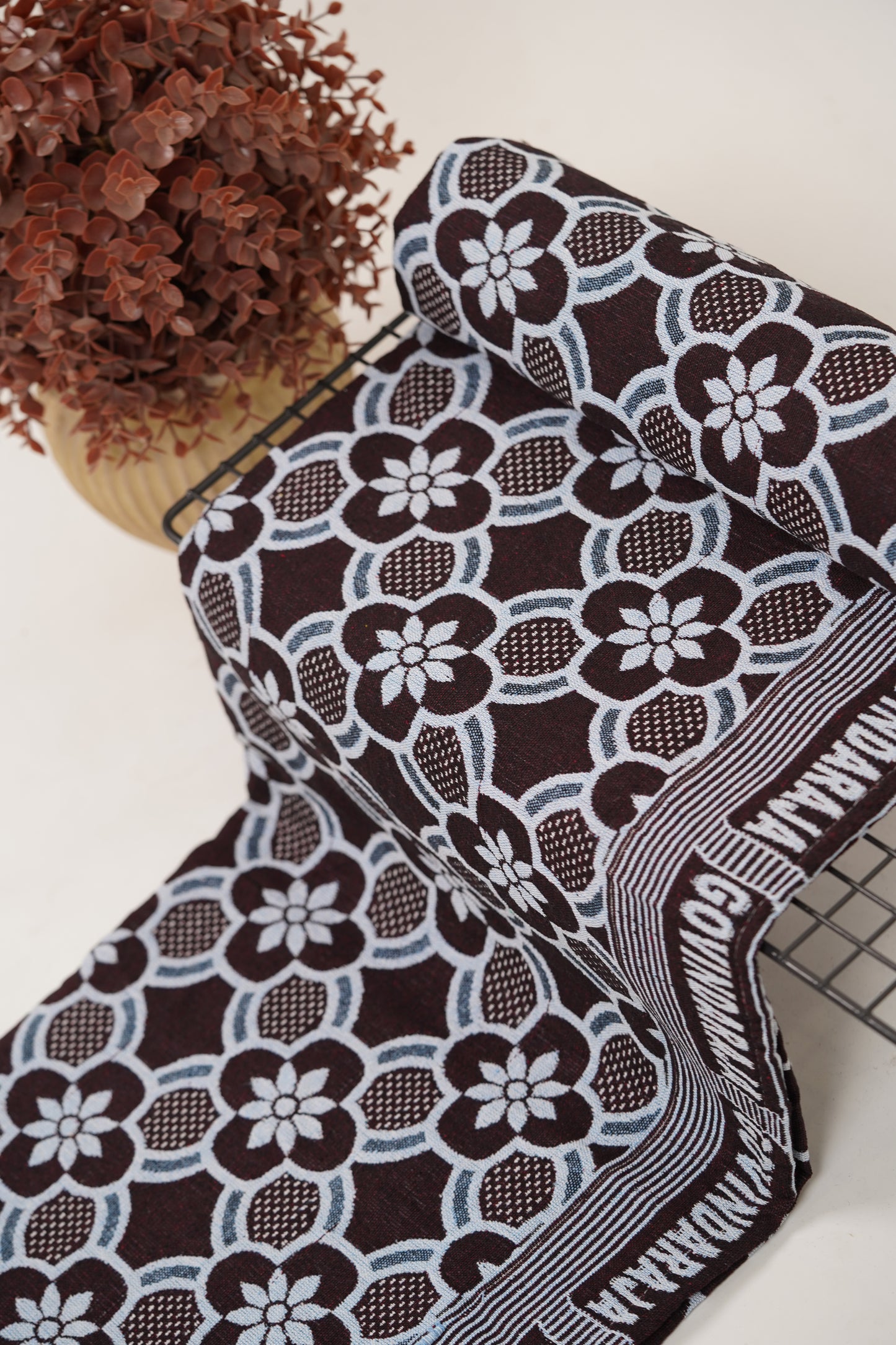 G. Raja Chennimalai Bedsheet Moonlight Floral