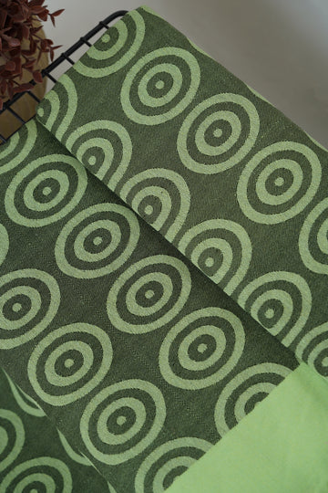 Green Aura Lovely Chennimalai Bedsheet