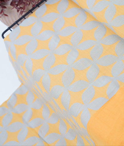 Grey Petal Lovely Chennimalai Bedsheet