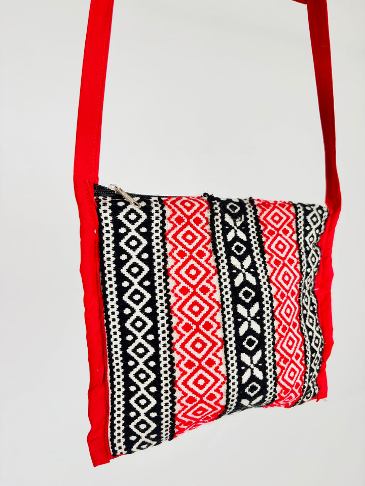 TODA Emdroidery Sling bag