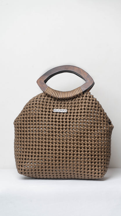 Gold Step Bag