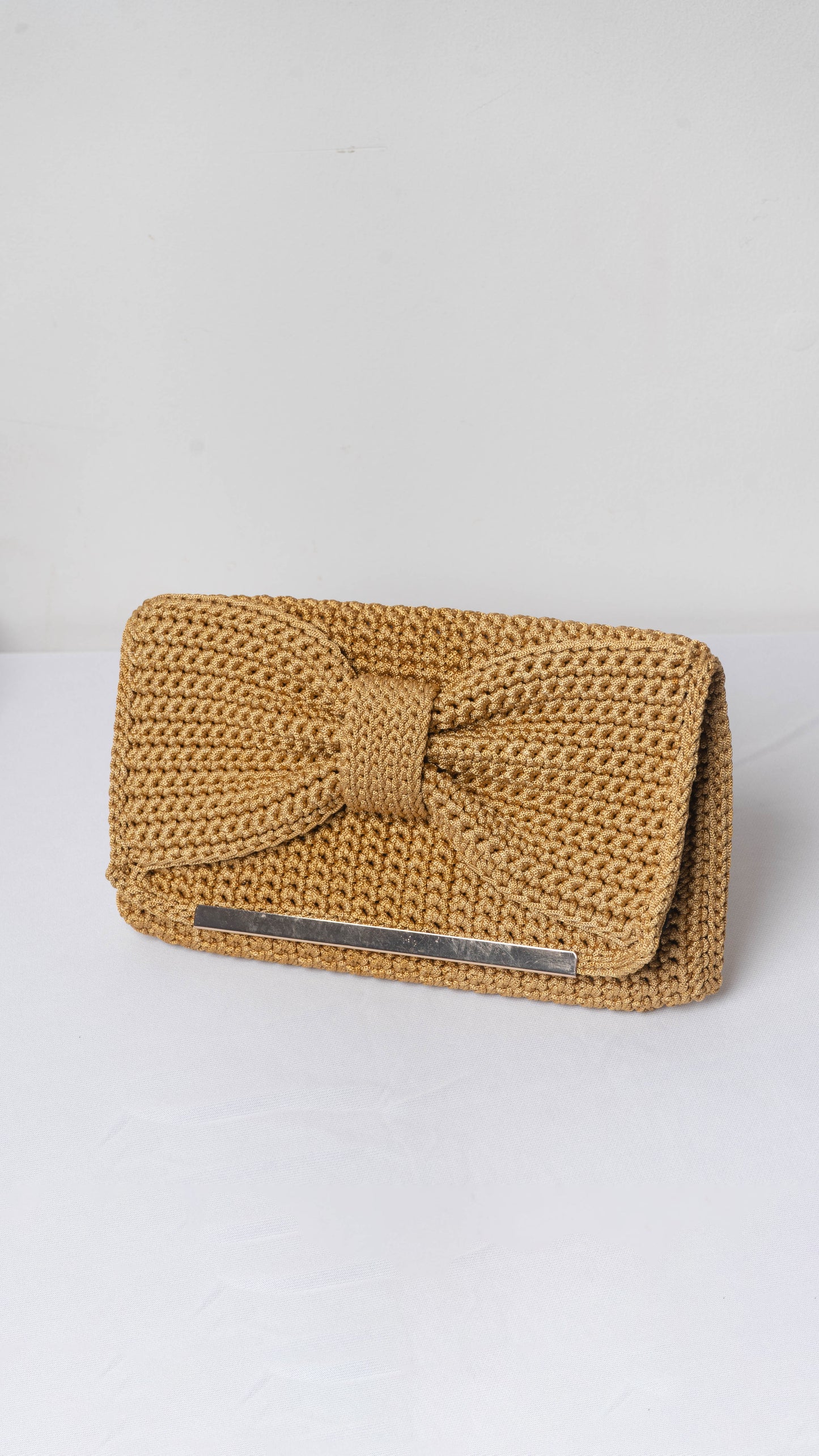 Gold Bow Clutch