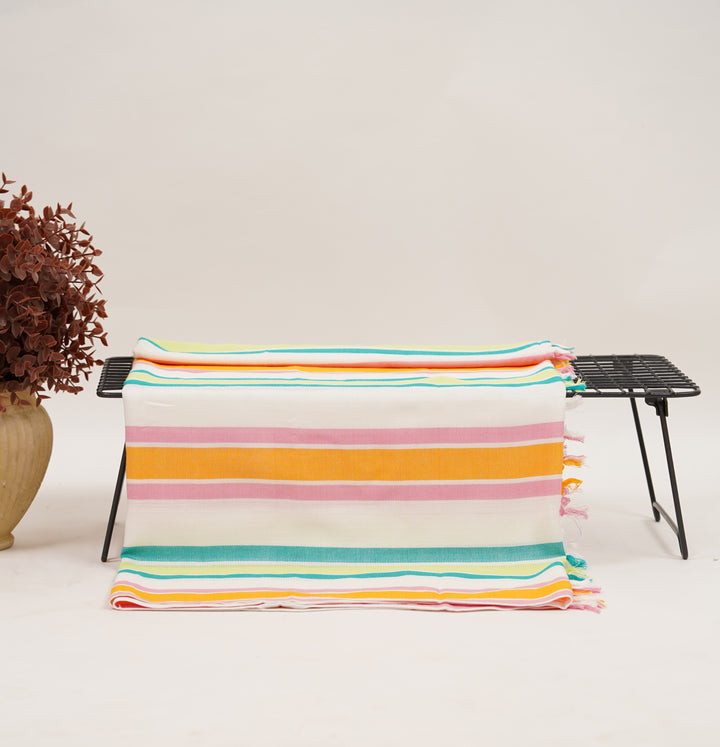 Chennimalai Handloom Ultra Soft Bamboo Towel Mint Candy